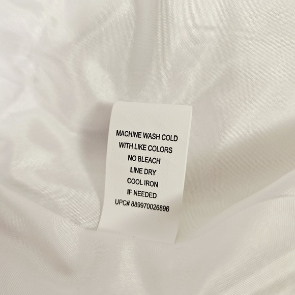 Dear Moon Blue White Floral Fairy Fit Flare Dress Sz 1 Pockets Babydoll Coquette - Picture 14 of 14